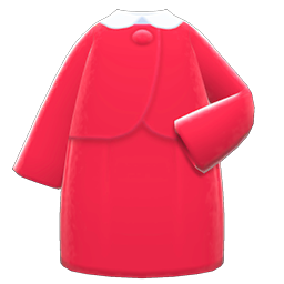 Animal Crossing Items Academy Uniform Red