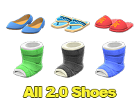 Animal Crossing Items Switch All 2.0 Shoes