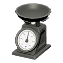 Analog Kitchen Scale Black