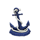Animal Crossing Items Anchor Statue Blue