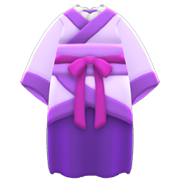 Animal Crossing Items Ancient Sashed Robe Purple