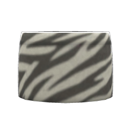 Animal-stripes Skirt Zebra