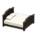 Animal Crossing Items Antique Bed Black