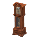 Animal Crossing Items Antique Clock Brown