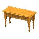 Animal Crossing Items Antique Console Table Natural