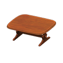 Animal Crossing Items Antique Table Brown