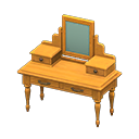 Animal Crossing Items Antique Vanity Natural