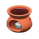 Animal Crossing Items Aroma Pot Brown