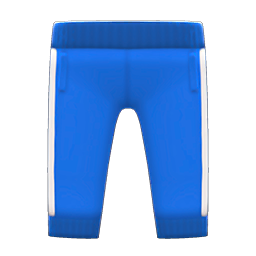 Animal Crossing Items Athletic Pants Blue