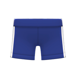 Animal Crossing Items Athletic Shorts Navy blue