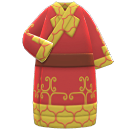 Animal Crossing Items Attus Robe Red