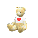 Animal Crossing Items Baby Bear Checkered / Heart