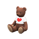 Animal Crossing Items Baby Bear Choco / Heart