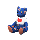 Animal Crossing Items Baby Bear Floral / Heart