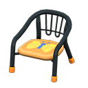 Animal Crossing Items Baby Chair Black / Butterfly