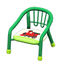 Animal Crossing Items Baby Chair Green / Train