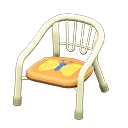 Animal Crossing Items Baby Chair White / Butterfly