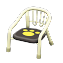 Animal Crossing Items Baby Chair White / Paw print