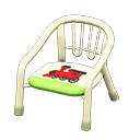 Animal Crossing Items Baby Chair White / Train