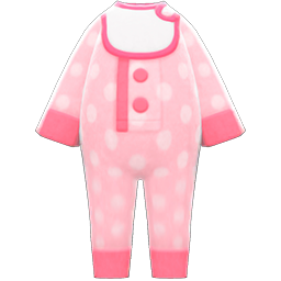 Animal Crossing Items Baby Romper Baby pink