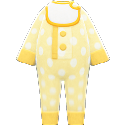 Animal Crossing Items Baby Romper Baby yellow