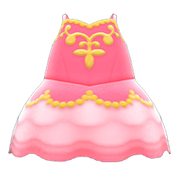 Animal Crossing Items Ballet Outfit Pink