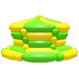Animal Crossing Items Balloon Hat Green