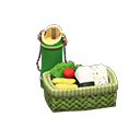 Animal Crossing Items Bamboo Lunch Box Green bamboo