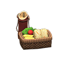 Animal Crossing Items Bamboo Lunch Box Smoke-cured bamboo