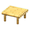 Animal Crossing Items Bamboo Stool Dried bamboo