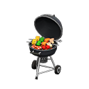 Animal Crossing Items Barbecue Black
