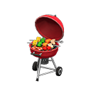 Animal Crossing Items Barbecue Red