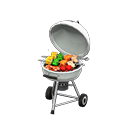 Animal Crossing Items Barbecue White