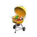 Animal Crossing Items Barbecue Yellow