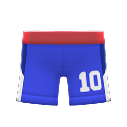 Animal Crossing Items Basketball Shorts Blue