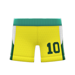 Basketball Shorts Yellow