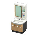 Animal Crossing Items Bathroom Sink Beige