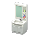 Animal Crossing Items Bathroom Sink White