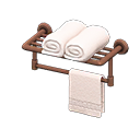 Animal Crossing Items Bathroom Towel Rack Copper