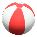 Animal Crossing Items Beach Ball Red