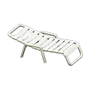 Animal Crossing Items Beach Chair White