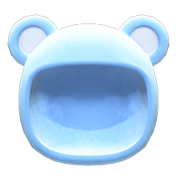 Animal Crossing Items Bear Cap Blue