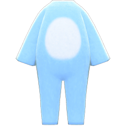 Animal Crossing Items Bear Costume Blue