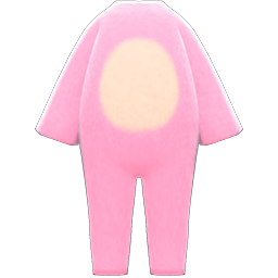 Animal Crossing Items Bear Costume Pink