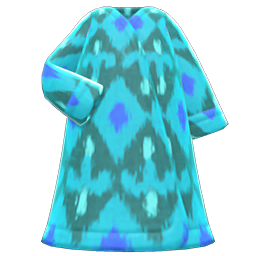 Animal Crossing Items Bekasab Robe Blue