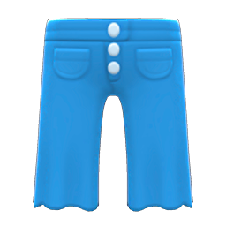 Animal Crossing Items Bell-bottoms Blue