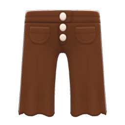 Animal Crossing Items Bell-bottoms Brown
