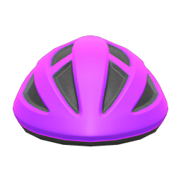 Animal Crossing Items Bicycle Helmet Purple