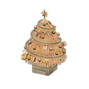 Animal Crossing Items Big Festive Tree Gold