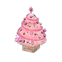 Animal Crossing Items Big Festive Tree Pink